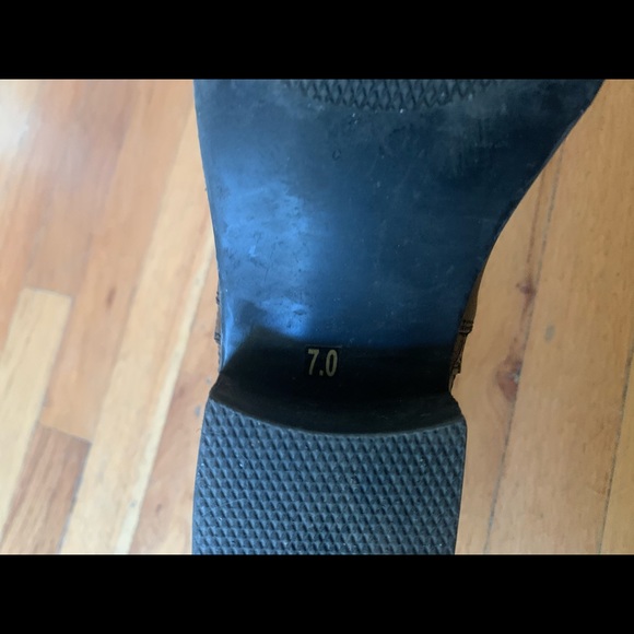 Steve Madden CRAYN Black Booties Size 7 - Picture 11 of 12